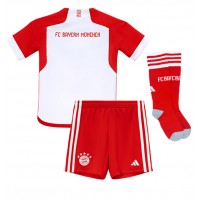 Dětský fotbalový dres Bayern Munich 2023-24 Domácí Krátký Rukáv (+ trenýrky)